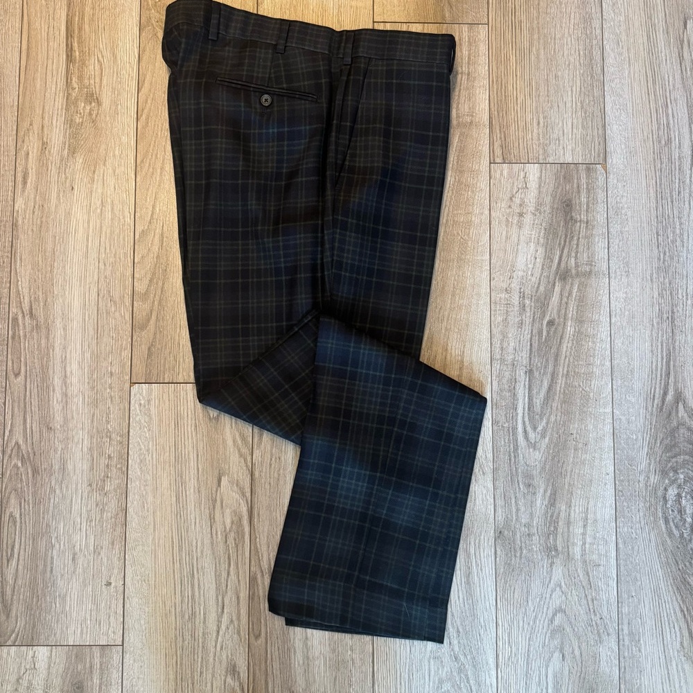Brooks Brothers Navy and Forest Green Trousers